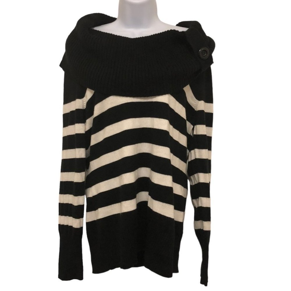 New York & Company Cowl Neck Sweater